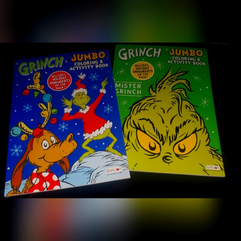 Grinch Coloring Books